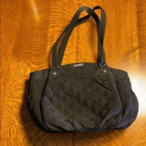 Black woven Vera Bradley